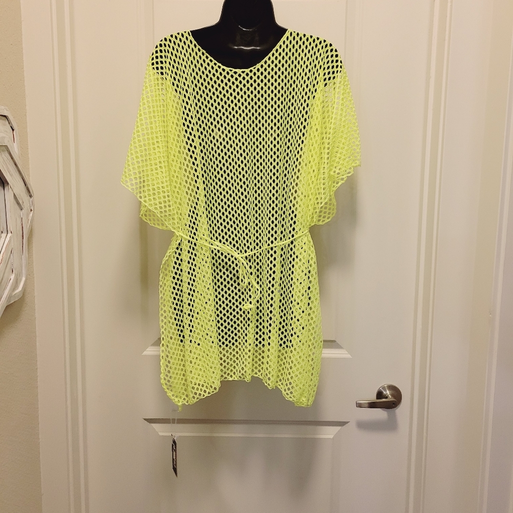 Neon Yellow Swim Cover - Picture 3 of 5